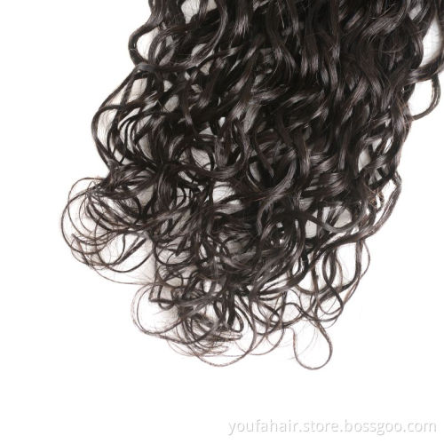 Trending Malaysian Natural Water Curly Sew In Human Hair Remy Hair Extensions Water Wave Virgin Hair Bundles